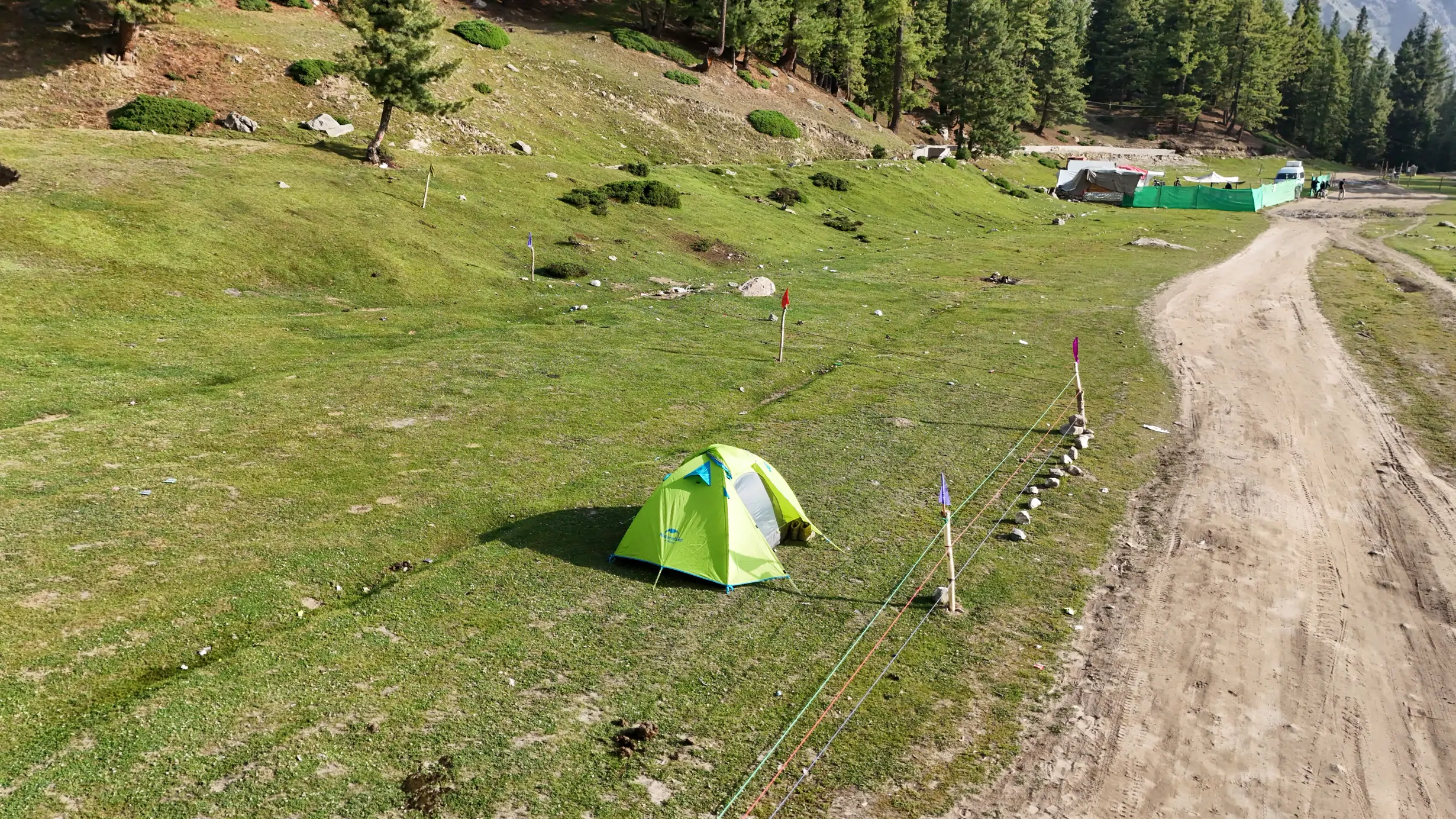 Camping at Rama Meadows